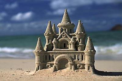 castelos de areia